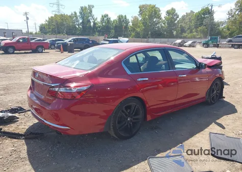 2016 Honda Accord Sport from USA, damaged, VIN 1HGCR2F58GA103626